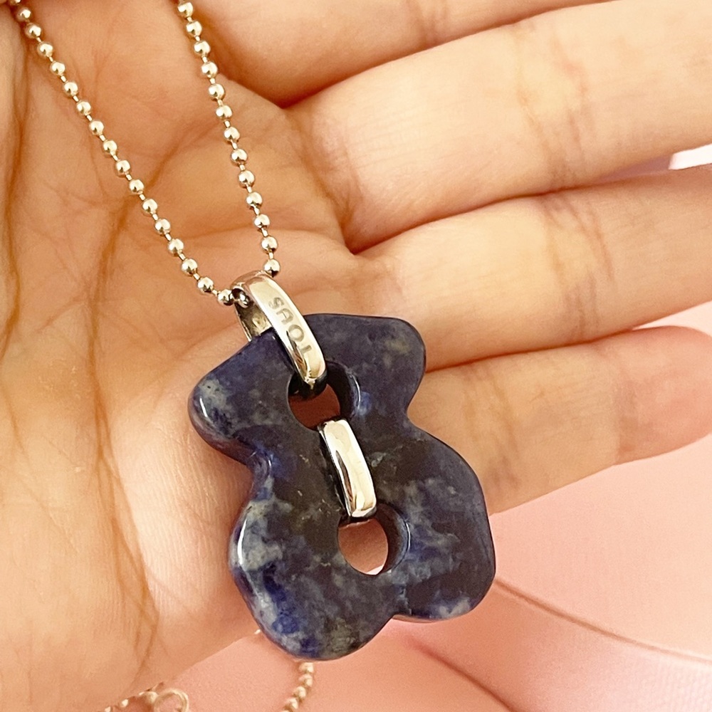 TOUS CRUISE sodalite gem authentic brand new and sterling silver brand new